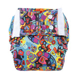 Mommy Mouse Pocketwindel One Size (4–16 kg) im Design Inika von vorn, mit Druckknöpfen