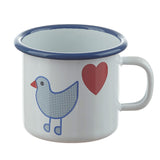Münder Email - Emaille Kinderbecher - Retro-Design - 200ml
