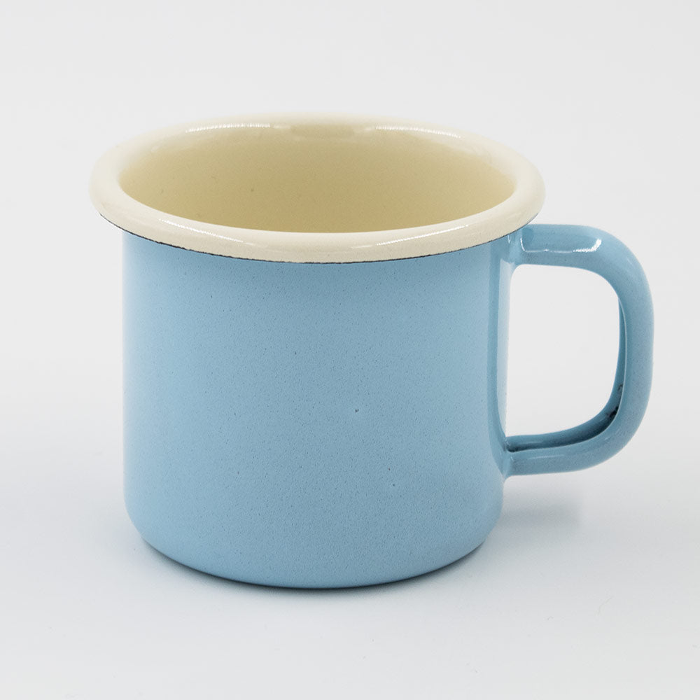 Münder Email - kleiner Emaille Kinderbecher - Retro-Style - 120ml