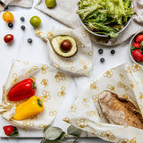 Nuts - ökologische Frischhaltefolie (100% Bienenwachs) - 3 Stück