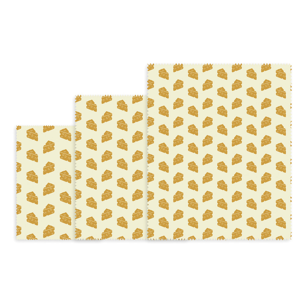 Nuts - ökologische Frischhaltefolie (100% Bienenwachs) - 3 Stück