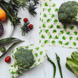 Nuts - ökologische Frischhaltefolie (100% Bienenwachs) - 3 Stück