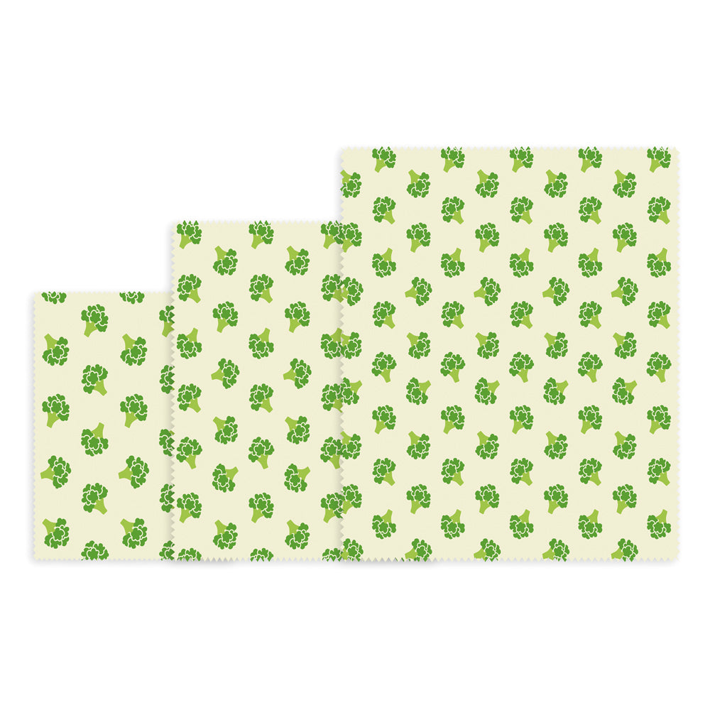 Nuts - ökologische Frischhaltefolie (100% Bienenwachs) - 3 Stück