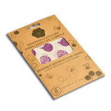 Nuts - innovative Bienenwachstücher (antibakteriell & kompostierbar) - 2 Stück