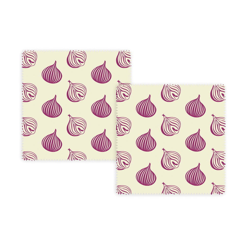 Nuts - innovative Bienenwachstücher (antibakteriell & kompostierbar) - 2 Stück