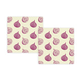 Nuts - innovative Bienenwachstücher (antibakteriell & kompostierbar) - 2 Stück