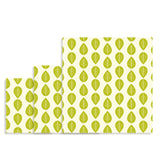 Nuts - wiederverwendbare Soja-Wachstücher (Vegan Wraps) - Grüne Blätter