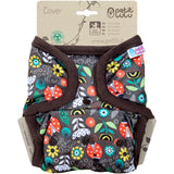 Petit Lulu SIO-Überhose mit Druckknöpfen im Design Ladybugs Fair an der Verpackungskarte