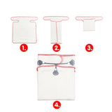 XKKO - PreFlat Organic Prefolds (Bio-Baumwolle)