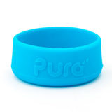 Pura Kiki Bumper (Bodenschutz) aus Silikon, 1 Stück – im Design Blau, unverpackt