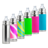 Pura Kiki isolierte Edelstahl-Trinklernflasche 250 ml mit XL-Trinklernaufsatz – Übersicht