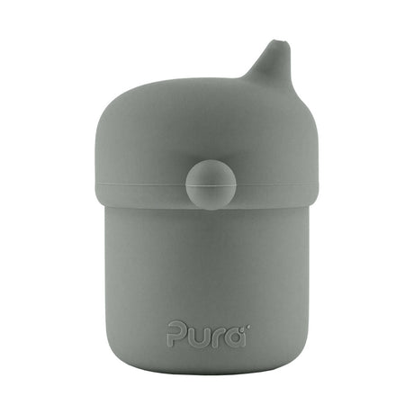 Pura My-My Trinklernbecher 150 ml aus Silikon – im Design Slate