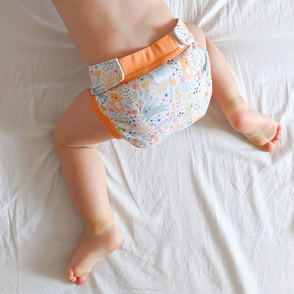 Culla di Teby (AI3) - Bio-Baumwolle Hybridwindel - (EINZELN) - Happy Rabbits