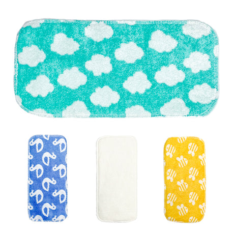 TotsBots Bamboozle Pad Newborn, knöpfbare Saugeinlage aus Bambusviskose in verschiedenen Designs (Übersicht)