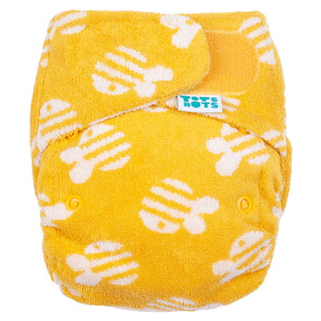 TotsBots Bamboozle Stretch Höschenwindel Newborn (2–8 kg) aus Bambusviskose im Design Bumble