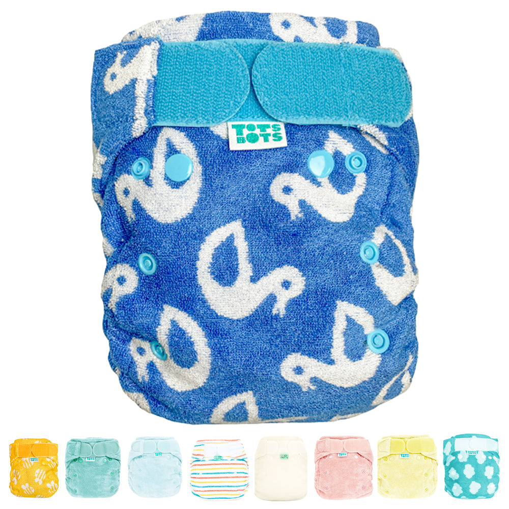 TotsBots Bamboozle Stretch Höschenwindel Newborn (2–8 kg) aus Bambusviskose in verschiedenen Designs (Übersicht)