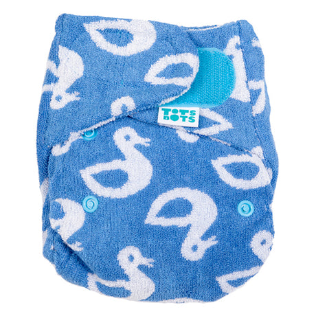 TotsBots Bamboozle Stretch Höschenwindel Newborn (2–8 kg) aus Bambusviskose im Design Lucky Duck – Ansicht 2