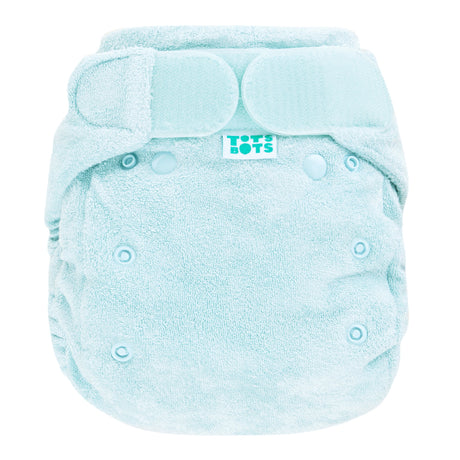 TotsBots Bamboozle Stretch Höschenwindel Newborn (2–8 kg) aus Bambusviskose im Design Mist – Ansicht 5