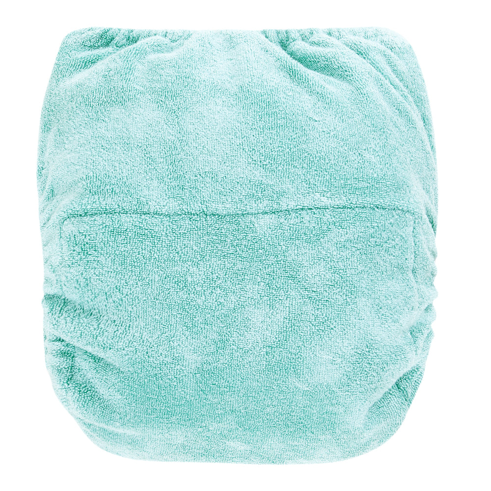 TotsBots Bamboozle Stretch Höschenwindel Newborn (2–8 kg) aus Bambusviskose im Design Moss – Ansicht 2