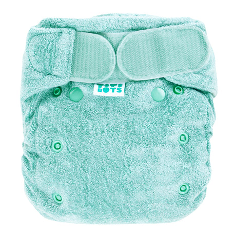 TotsBots Bamboozle Stretch Höschenwindel Newborn (2–8 kg) aus Bambusviskose im Design Moss