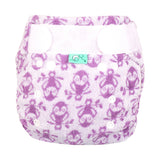 TotsBots Bamboozle Stretch Höschenwindel Newborn (2–8 kg) aus Bambusviskose im Design Owlbert
