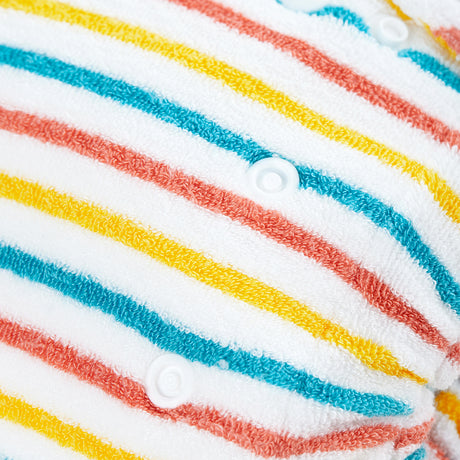 TotsBots Bamboozle Stretch Höschenwindel Newborn (2–8 kg) aus Bambusviskose im Design Stripee, Detailansicht – Ansicht 3
