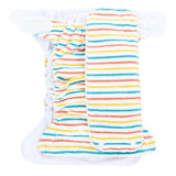 TotsBots Bamboozle Stretch Höschenwindel Newborn (2–8 kg) aus Bambusviskose im Design Stripee, Detailansicht