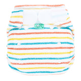 TotsBots Bamboozle Stretch Höschenwindel Newborn (2–8 kg) aus Bambusviskose im Design Stripee