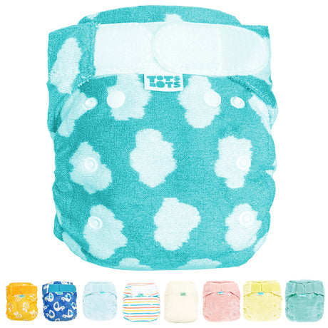 TotsBots Bamboozle Stretch Höschenwindel One Size (4–15 kg) aus Bambusviskose in verschiedenen Designs (Übersicht)