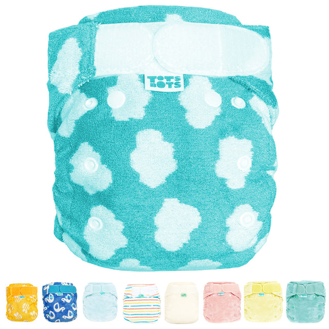 TotsBots Bamboozle Stretch Höschenwindel One Size (4–15 kg) aus Bambusviskose in verschiedenen Designs (Übersicht)