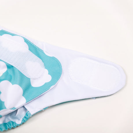 TotsBots Bamboozle Wrap (PeeNut) Überhose Newborn (2,5–8 kg), Detailansicht