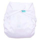 TotsBots Bamboozle Wrap (PeeNut) Überhose Newborn (2,5–8 kg) in Weiß