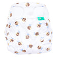 TotsBots Bamboozle Wrap (PeeNut V2.0) Überhose Newborn (2,5–8 kg) im Design Buzzy Bee