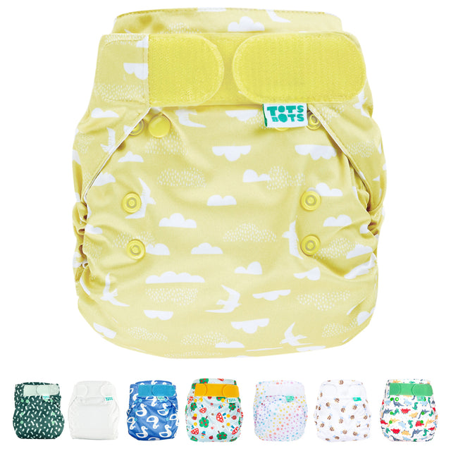 TotsBots Bamboozle Wrap (PeeNut V2.0) Überhose One Size (4–16 kg) in verschiedenen Designs (Übersicht)