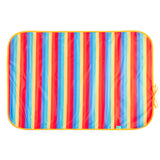 TotsBots Happy Mat wasserdichte Wickelunterlage (72 × 47 cm) im Design Rainbow Stripe