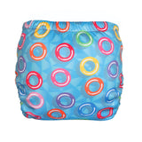 TotsBots SwimTots Schwimmwindel mit Klettverschluss im Design Wubbawing, Rückseite