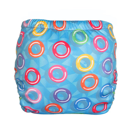 TotsBots SwimTots Schwimmwindel mit Klettverschluss im Design Wubbawing, Rückseite