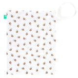 TotsBots Wetbag Gr. M (38 × 30 cm), wasserdichter Windelsack im Design Buzzy Bee