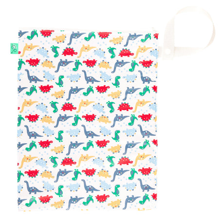 TotsBots Wetbag Gr. M (38 × 30 cm), wasserdichter Windelsack im Design Dino March