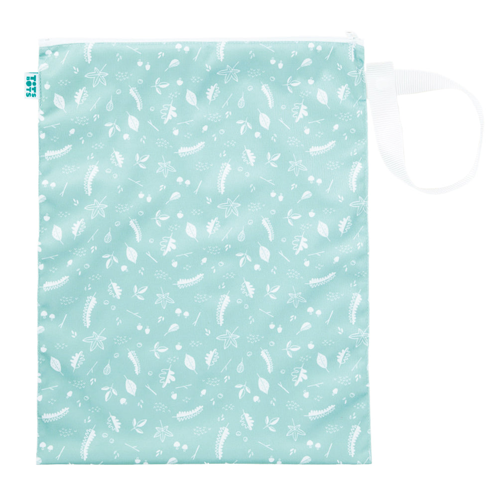 TotsBots Wetbag Gr. M (38 × 30 cm), wasserdichter Windelsack im Design Forest Floor