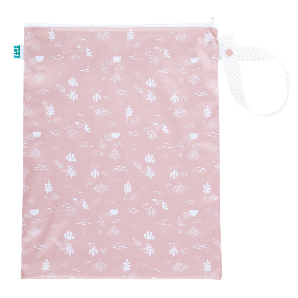 TotsBots Wetbag Gr. M (38 × 30 cm), wasserdichter Windelsack im Design Shoreline