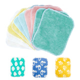 TotsBots Wipes, waschbare Bambus-Feuchttücher (Waschlappen) 17 × 13 cm, 10 Stück in verschiedenen Designs (Übersicht)