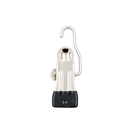 Weber Einklammerbügel klein (7,5 cm) mit Anti-Rutsch-Metallclip zum Aufhängen von Stoffwindeln