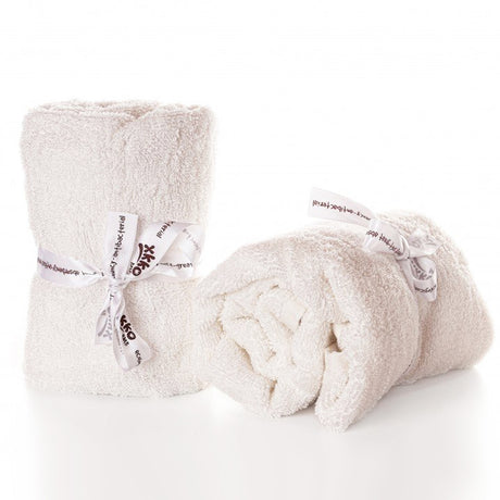 XKKO - BMB Prefolds faltbare Bambusfrotteetücher (60x60 cm) - 2 Stück