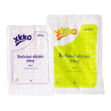 XKKO Classic Mullwindeln aus Baumwolle, Zehnerpacks 70 x 70 cm und 80 x 80 cm in Folie