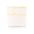 XKKO PreFlat Newborn aus Bio-Baumwolle gefaltet, mit gelbem Saum