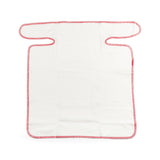 XKKO PreFlat One Size aus Bio-Baumwolle ausgebreitet, T-Form mit rotem Saum