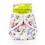 XKKO PUL-Überhose One Size (4–15 kg) im Design Zoo on the Road in der Originalverpackung