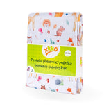Waschbare XKKO Wickelunterlage im Design Wilder Wald in der Originalverpackung