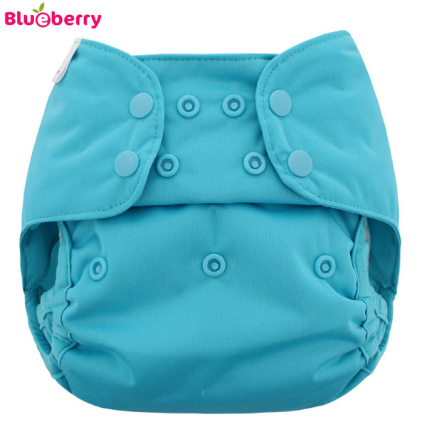 Blueberry - Capri 2.0 Überhose (Prefold) - doppelte Beinbündchen - Blaugrün (Teal)